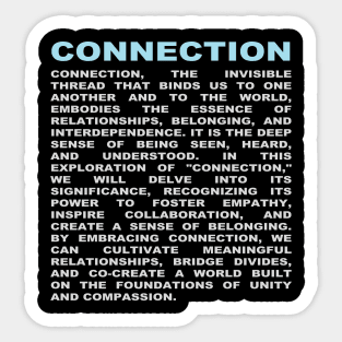 connection Sticker